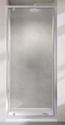 TAILORED Chrome 760 Pivot Door with 6mm Easy Clean Glass, 7608